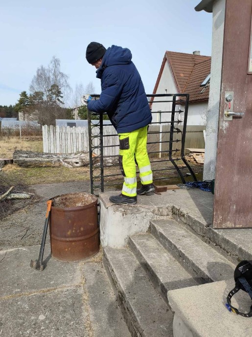 UUSTEE taastumiskeskuse uute väravate valmistamine